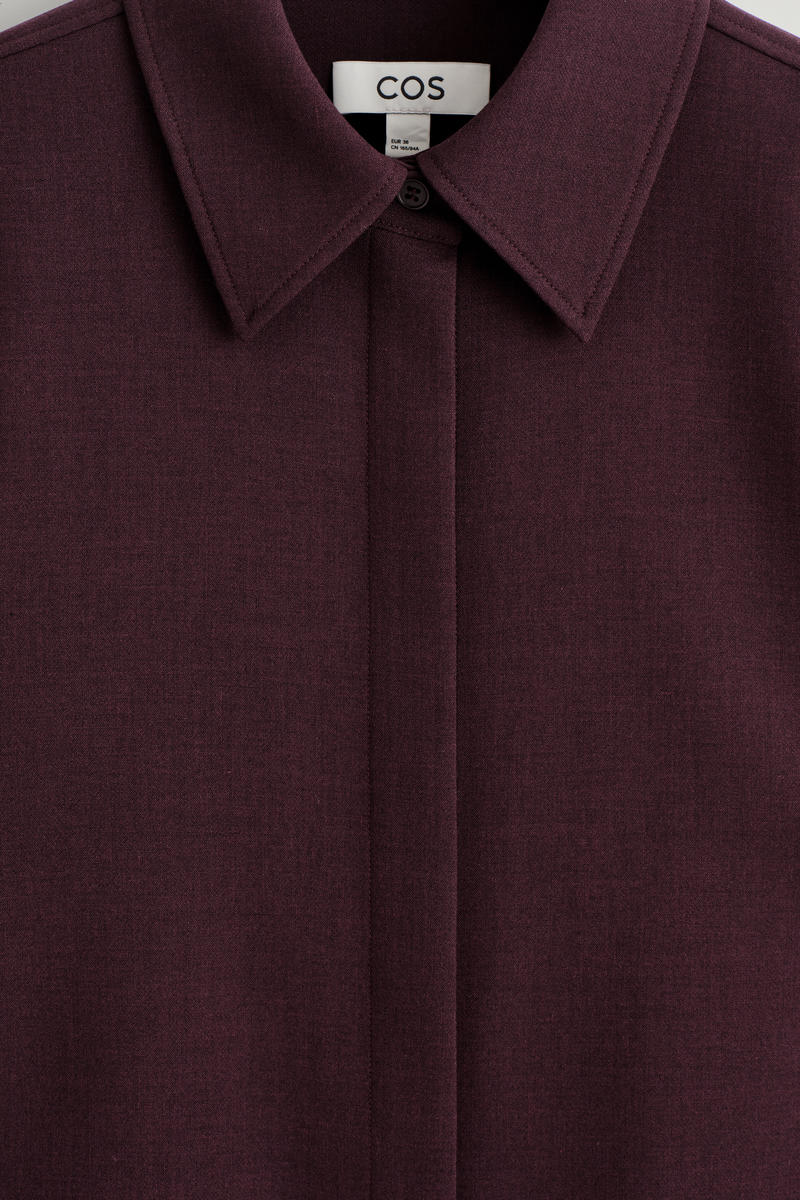 COS ミニシャツワンピース