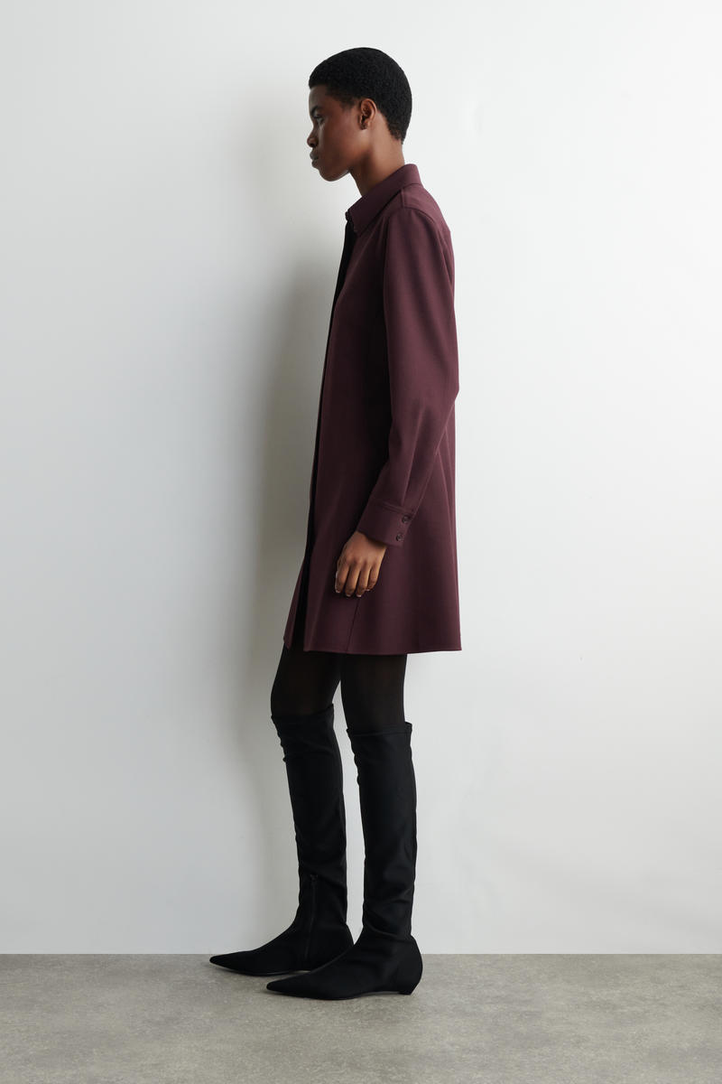 COS ミニシャツワンピース