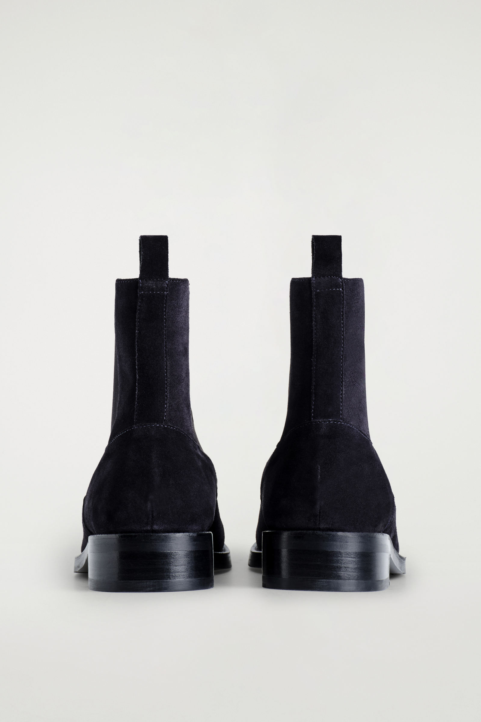 SQUARE-TOE LEATHER CHELSEA BOOTS スクエアトゥレザー