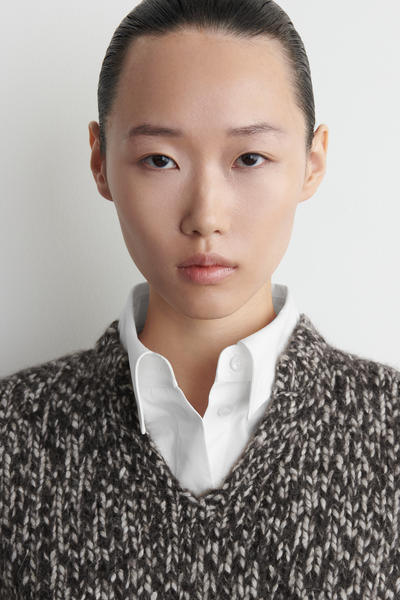 COS フレックチャンキーニットベスト