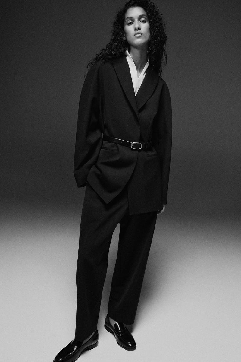 SHAWL-COLLAR WOOL-BLEND BLAZER ショールカラー ウール混ブレザー