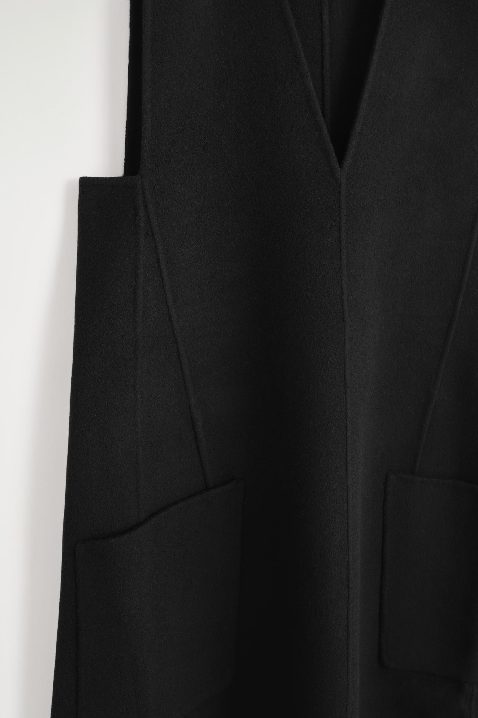 DOUBLE-FACED MERINO WOOL DRESS ダブルフェイスメリノウールドレス