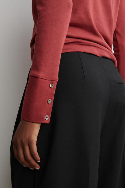 COS コットンジャージー 長袖トップス