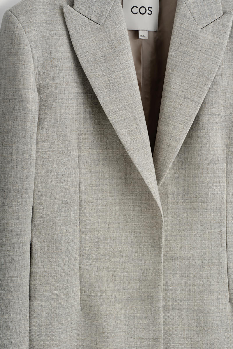COS ウールブレンドブレザー