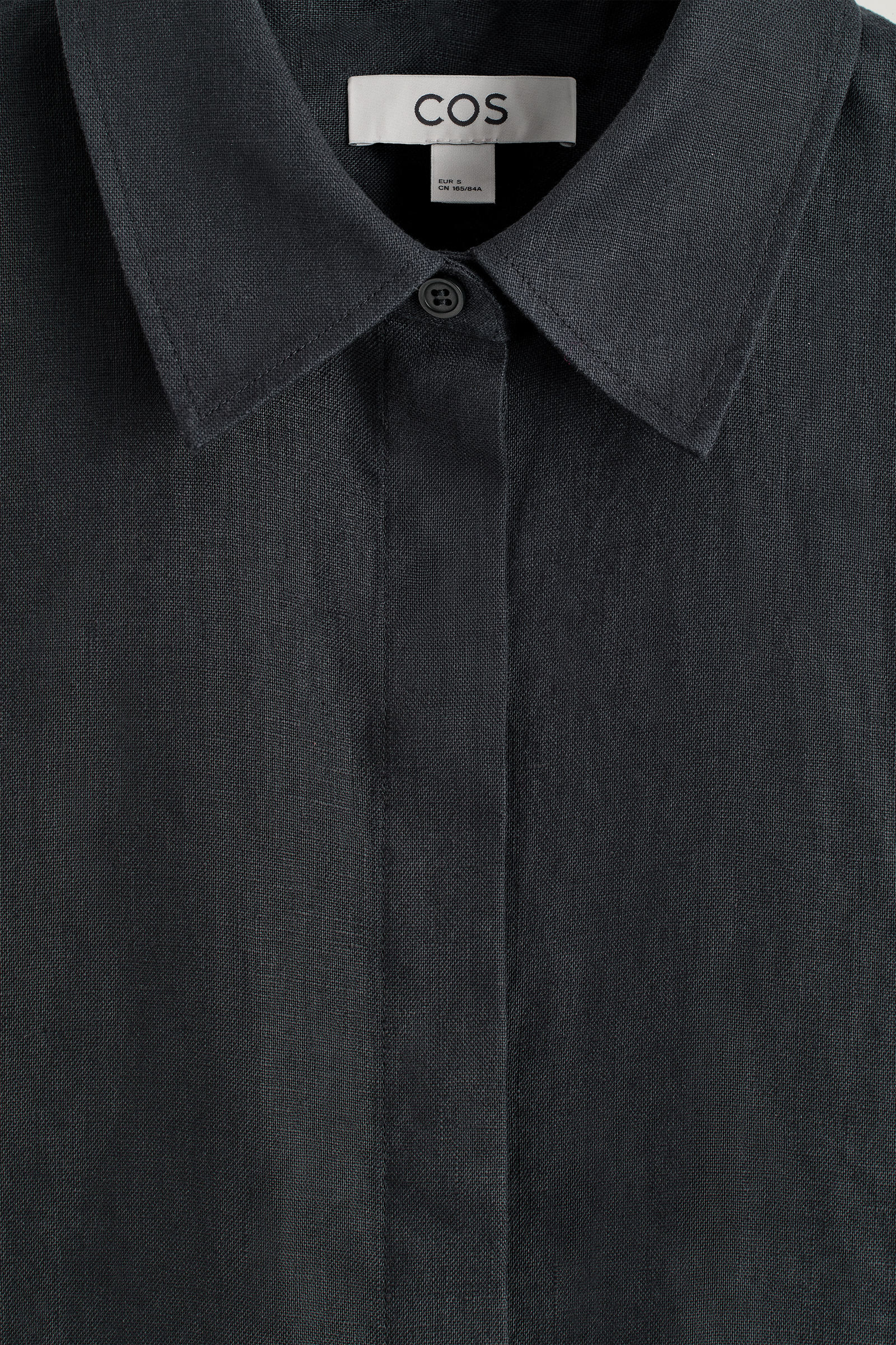 OVERSIZED SHORT-SLEEVED LINEN SHIRT オーバーサイズ半袖リネンシャツ