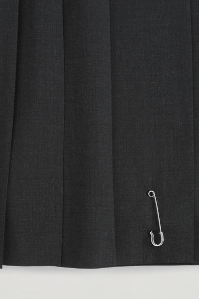 COS ベルト付き ウール混ミニキルト