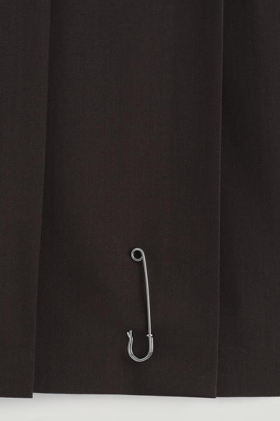 COS ベルト付き ウール混ミニキルト