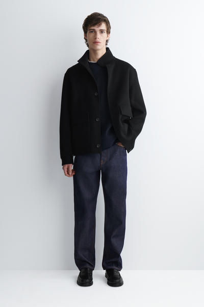 COS コーデュロイジャージースウェットシャツ