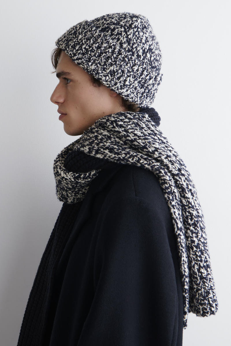 COS フレックドウールブレンドビーニー