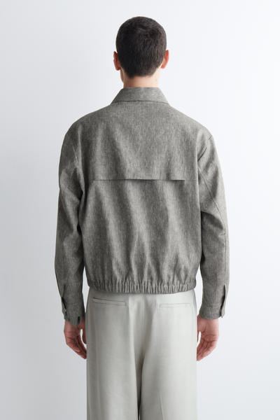 COS リネンブルゾンジャケット