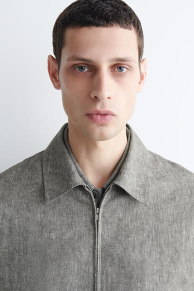 COS リネンブルゾンジャケット