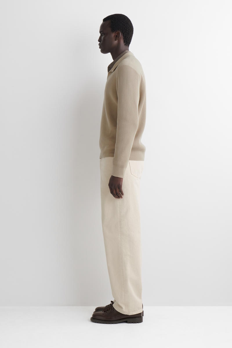 COS コットンポロジャンパー