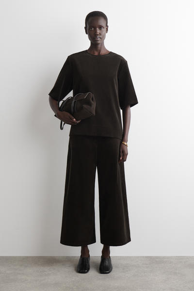 COS コーデュロイトップ