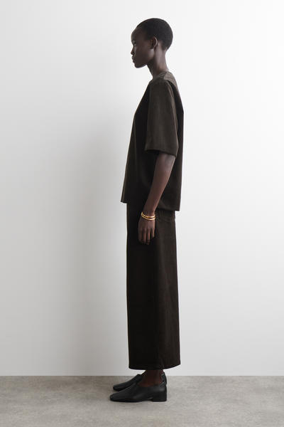 COS コーデュロイトップ