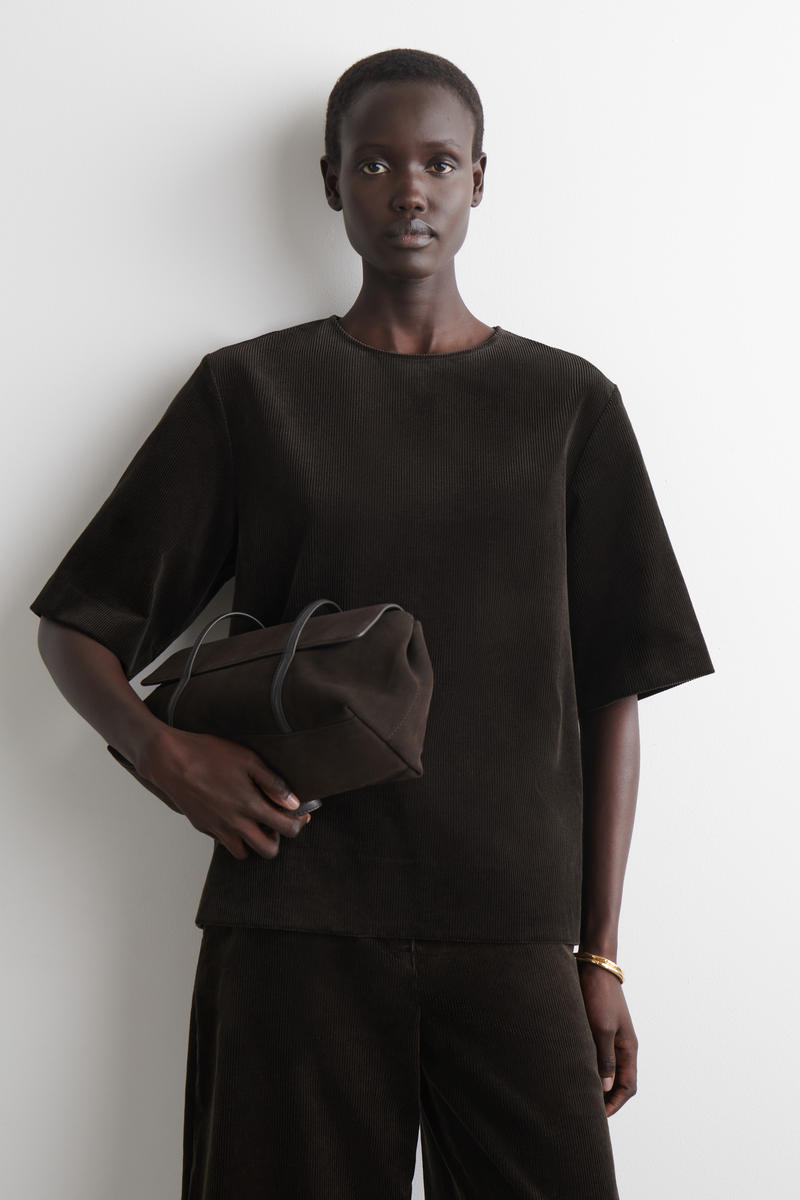 COS コーデュロイトップ