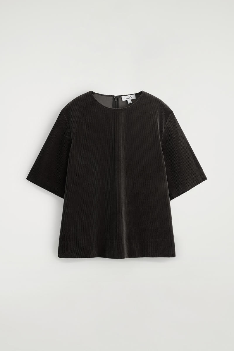 COS コーデュロイトップ