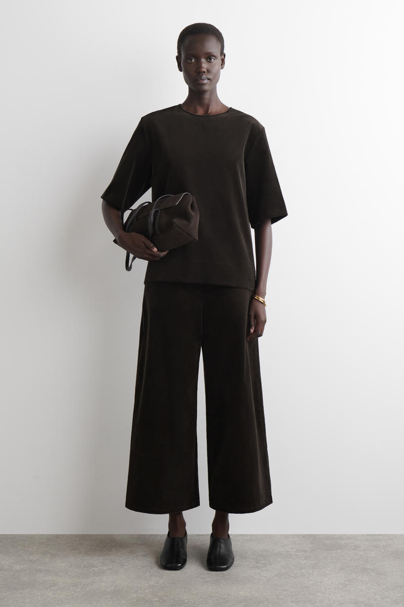 COS コーデュロイトップ