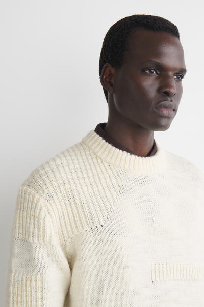 COS ラダーステッチウールセーター