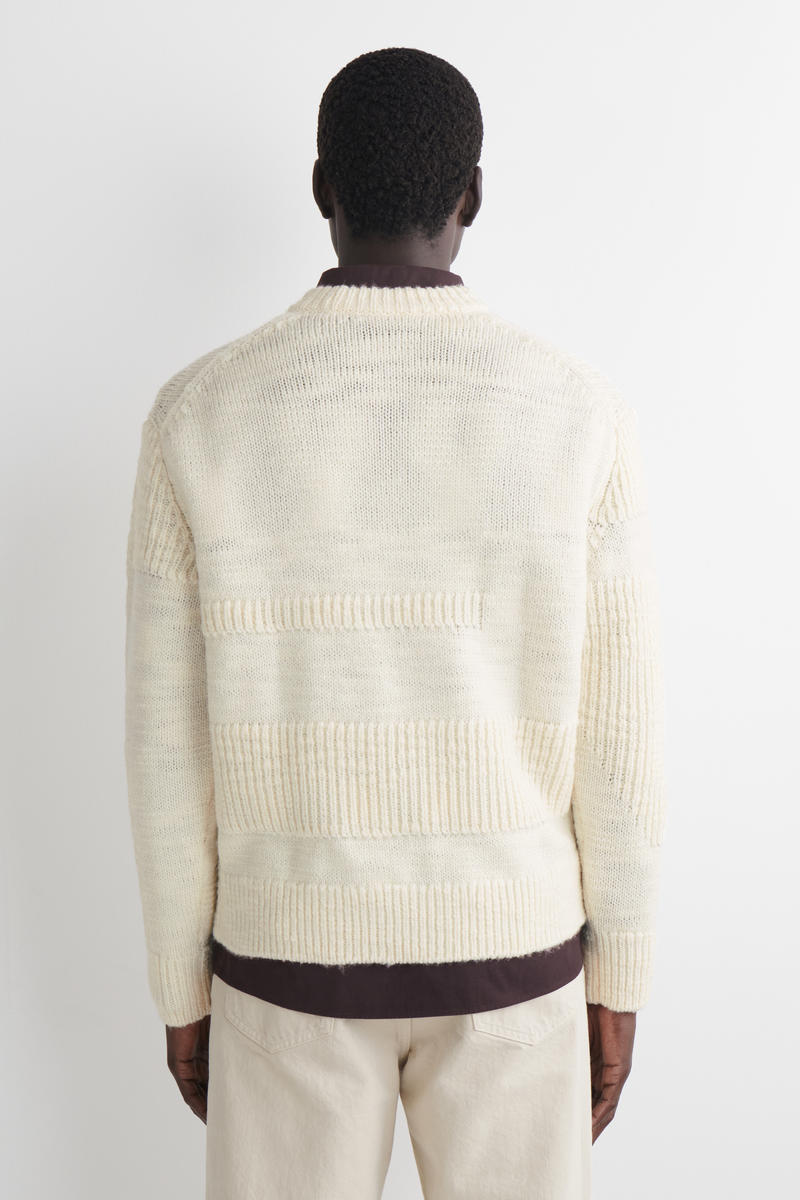 COS ラダーステッチウールセーター