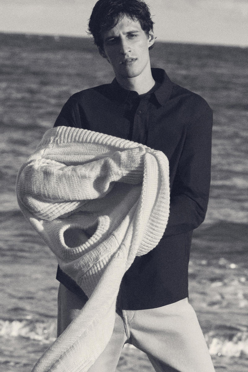 COS ラダーステッチウールセーター