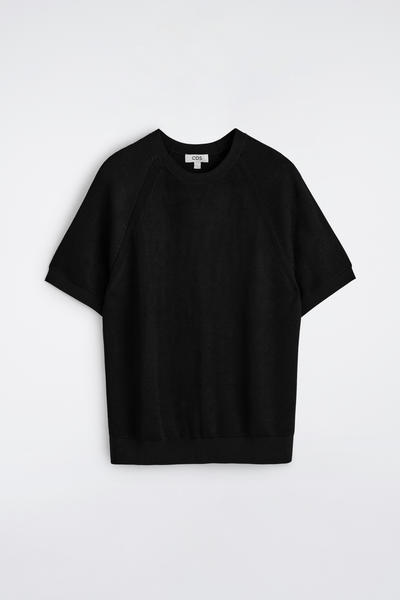 COS ダブルフェイスニットTシャツ