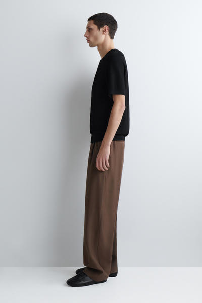 COS ダブルフェイスニットTシャツ