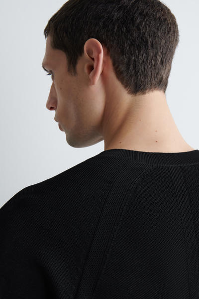 COS ダブルフェイスニットTシャツ