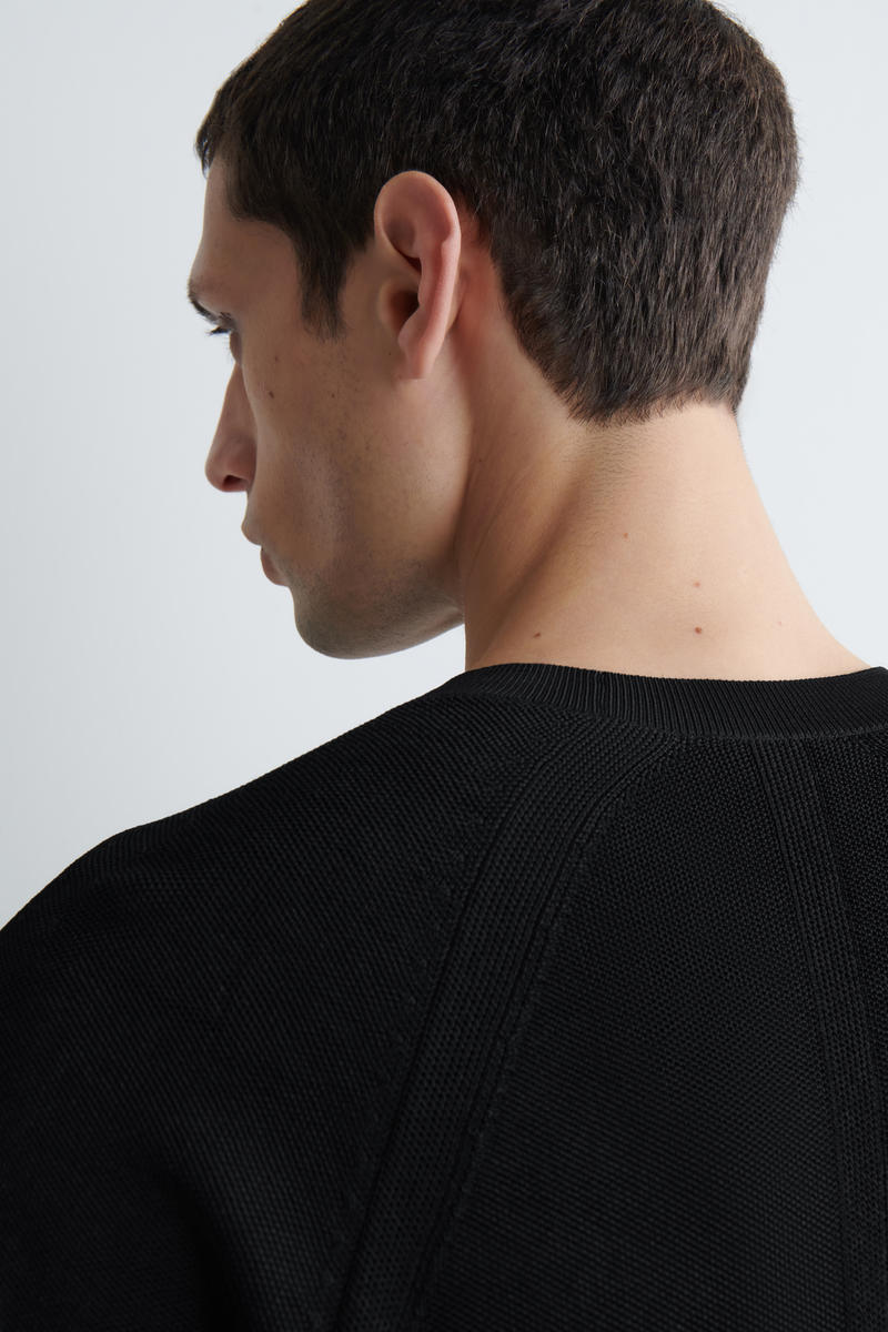 COS ダブルフェイスニットTシャツ