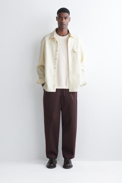 COS オーバーサイズ ダブルフェイスTシャツ