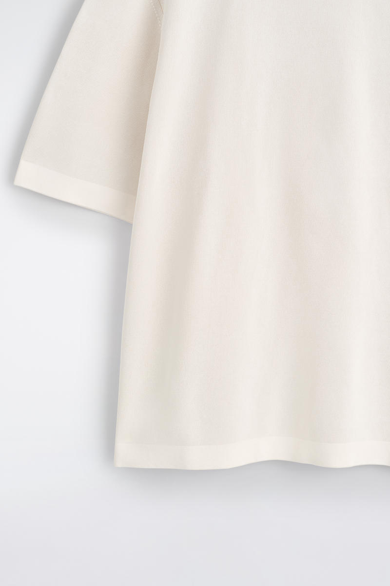 COS オーバーサイズ ダブルフェイスTシャツ