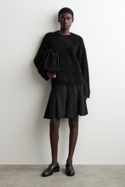 COS フレアミニスカート