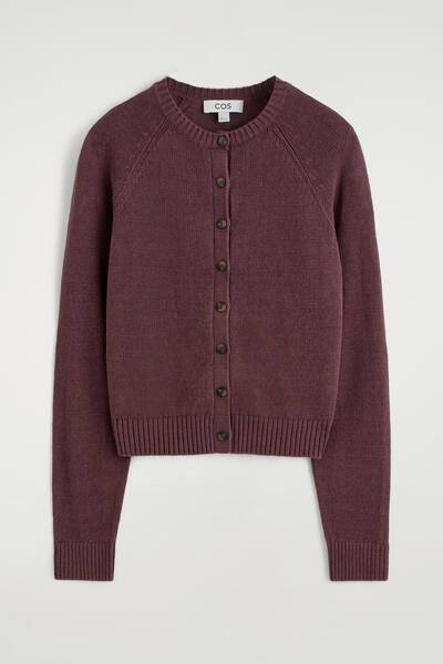 COS ニットリネンカーディガン