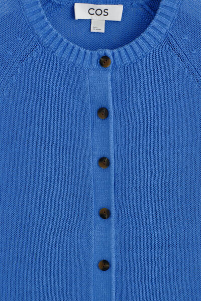 COS ニットリネンカーディガン