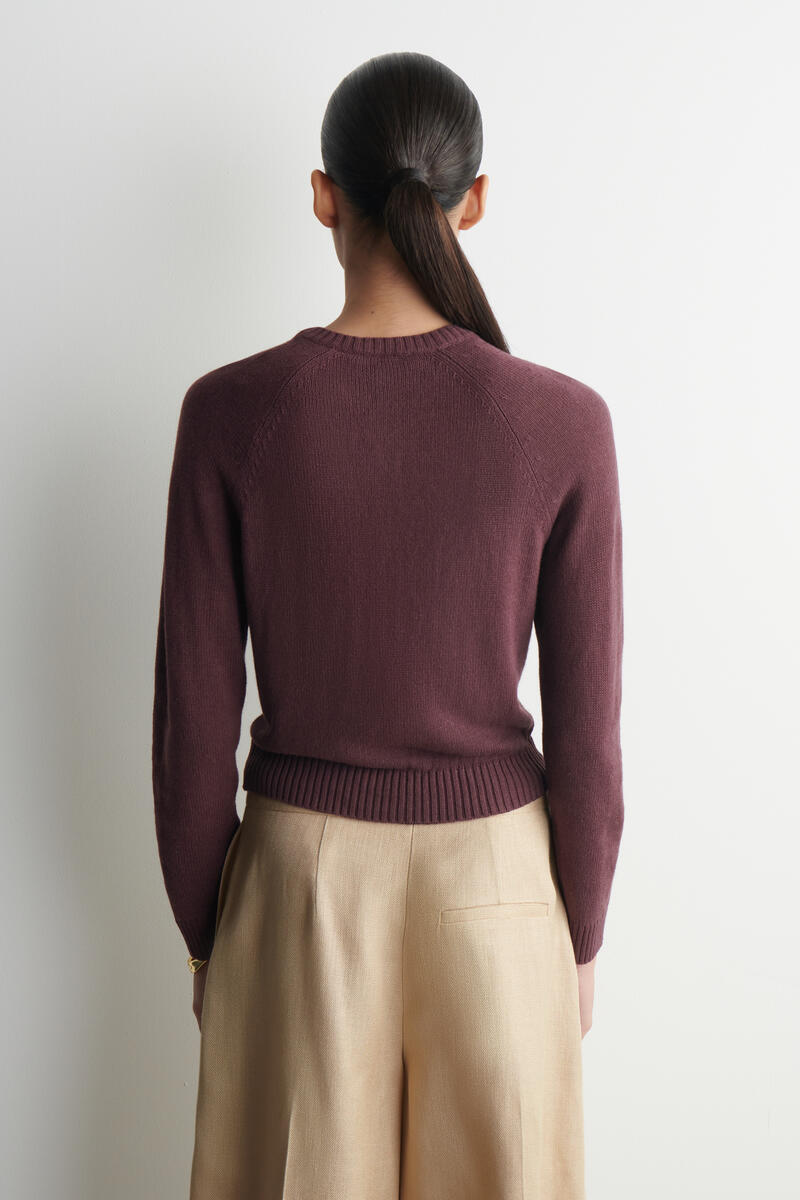 COS ニットリネンカーディガン