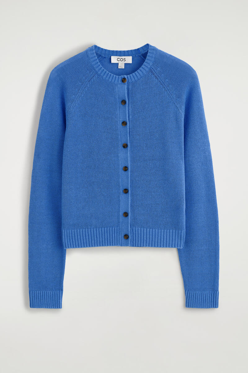 COS ニットリネンカーディガン