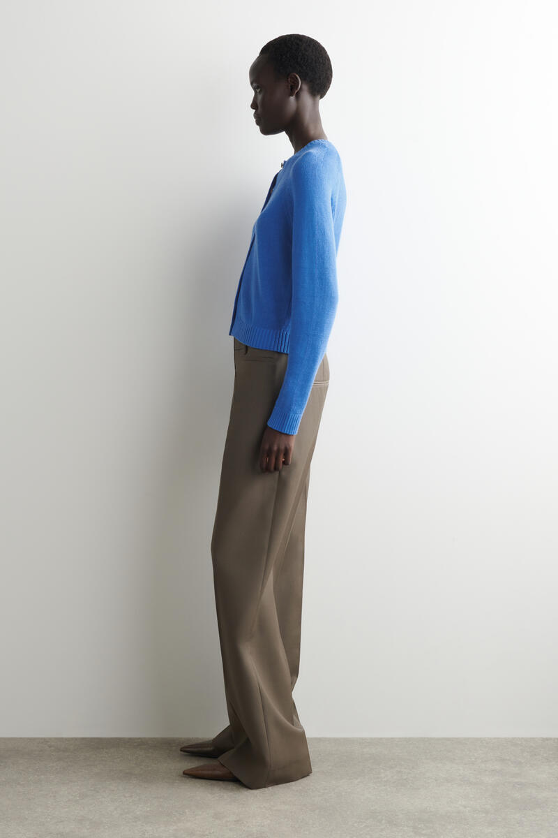 COS ニットリネンカーディガン