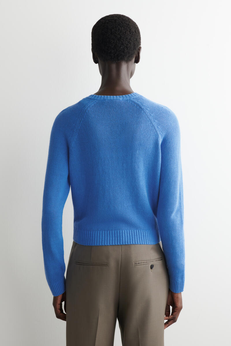 COS ニットリネンカーディガン