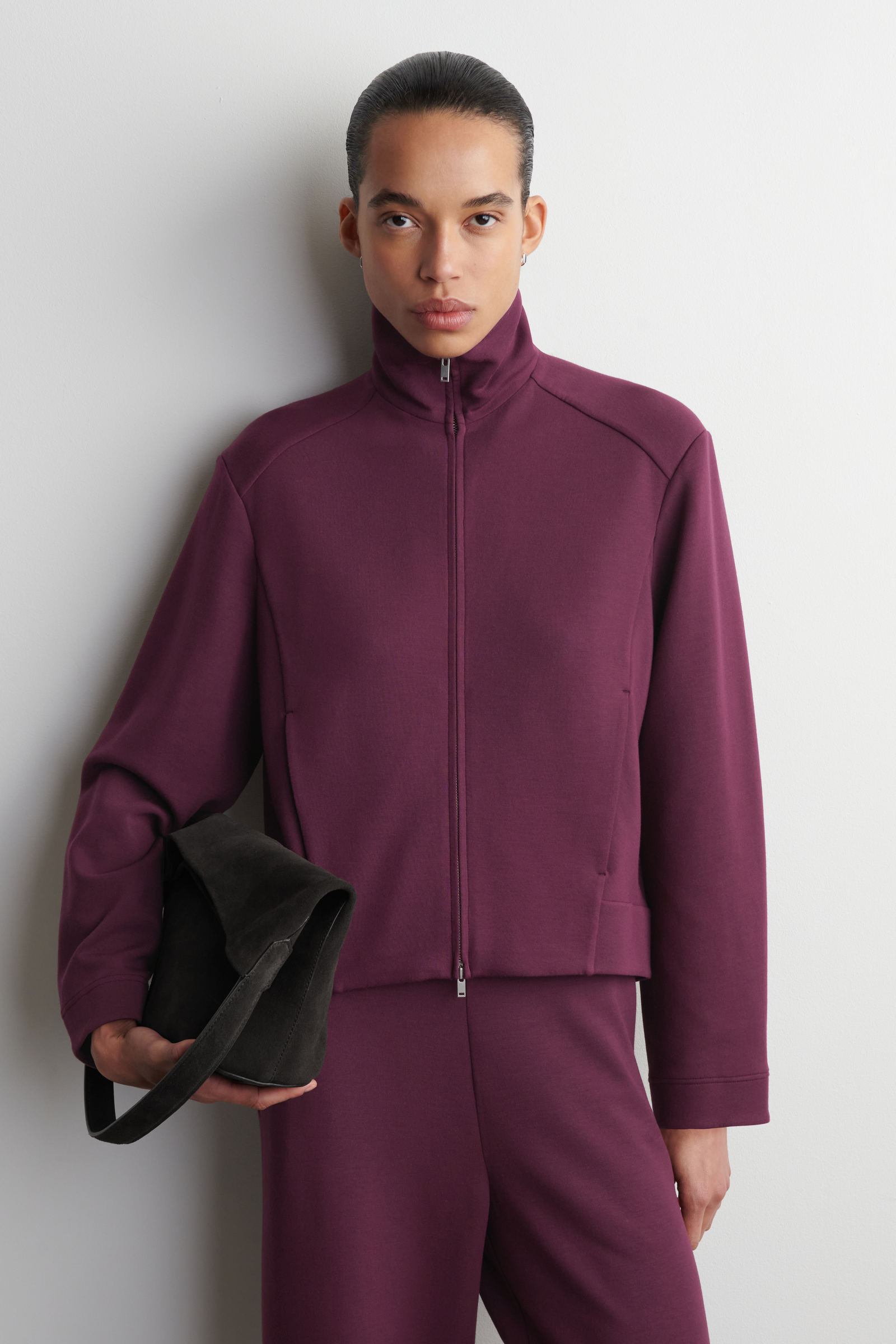 SCUBA TRACK JACKET スキューバトラックジャケット ボルドー｜COS コス