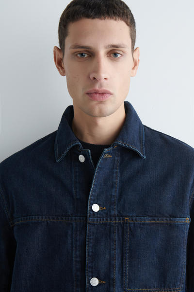 COS デニムオーバーシャツ