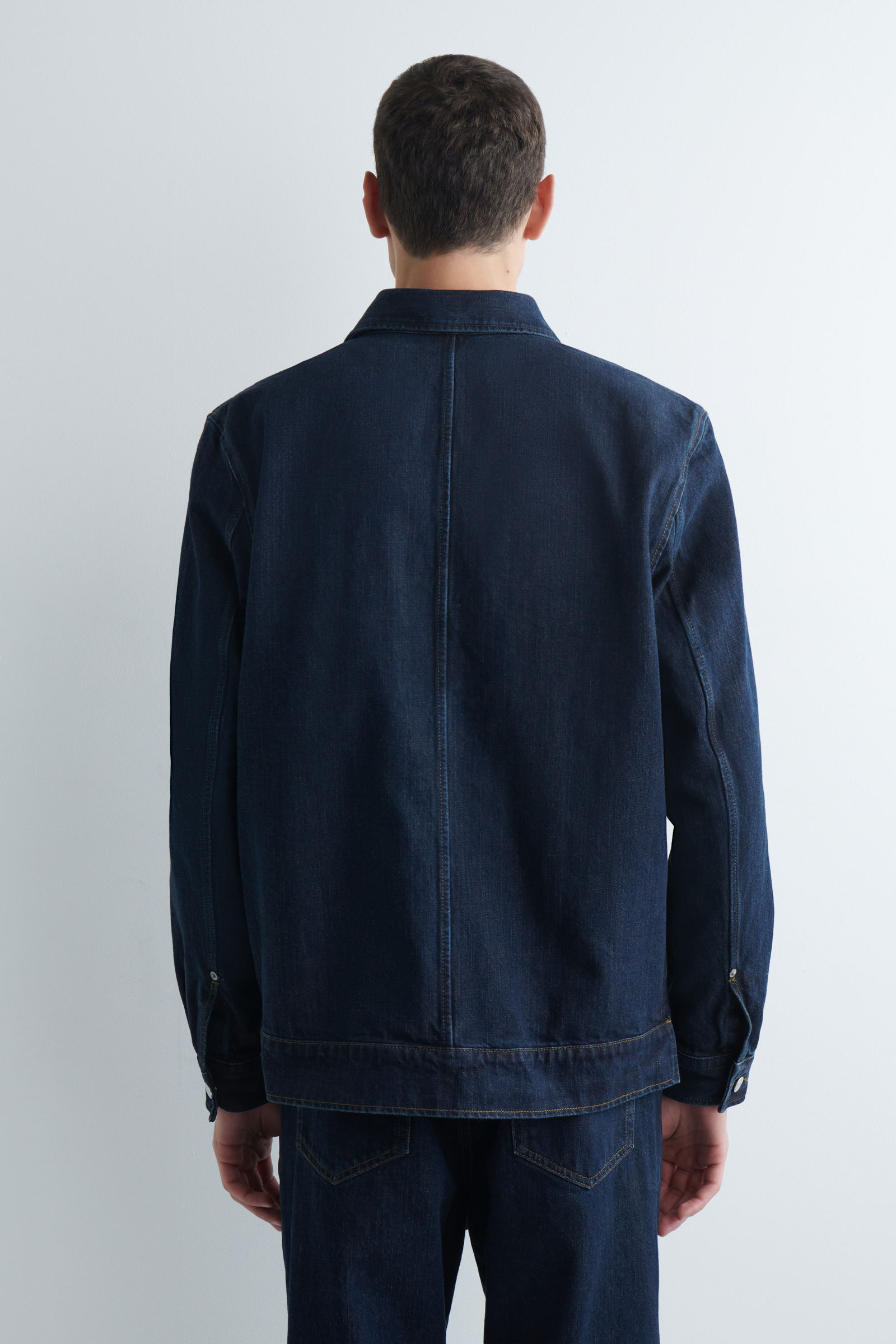 DENIM OVERSHIRT デニムオーバーシャツ ダークブルー｜COS コス 公式 