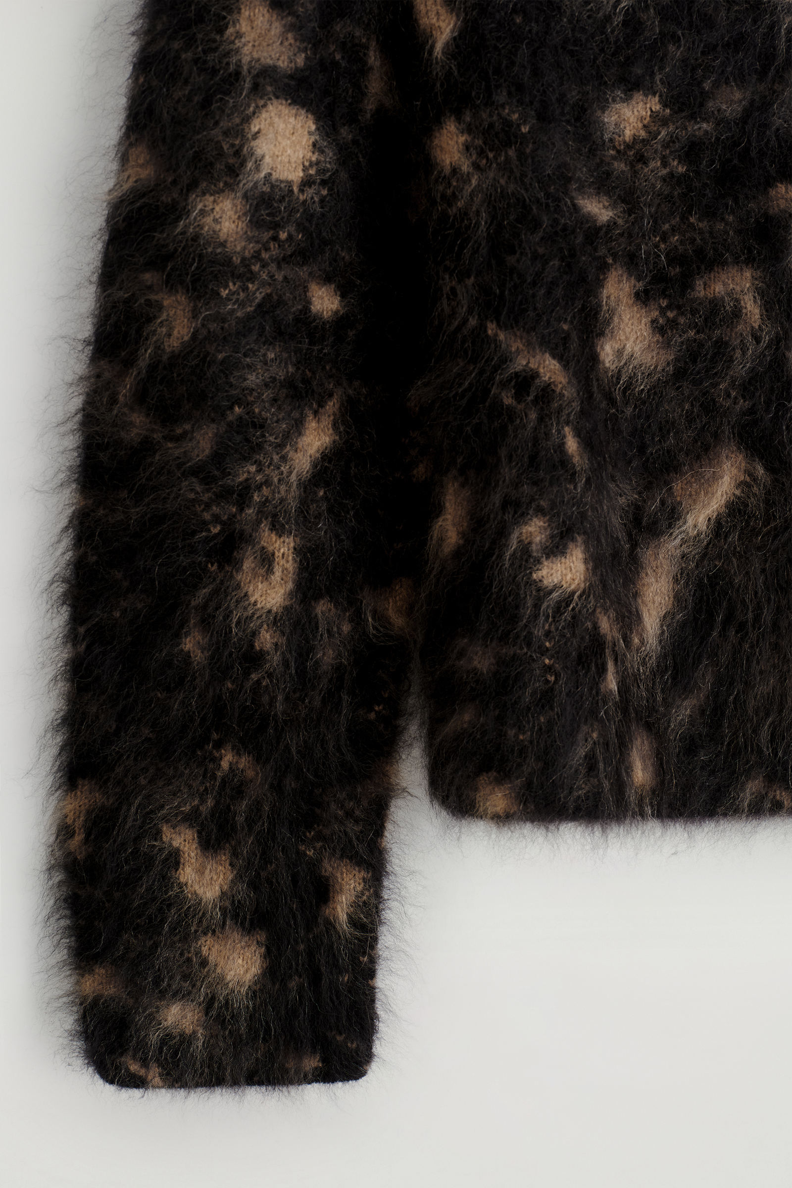 ANIMAL-JACQUARD MERINO WOOL JUMPER アニマル柄 ジャカード メリノ