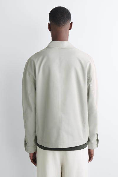 COS リラックスコットンオーバーシャツ