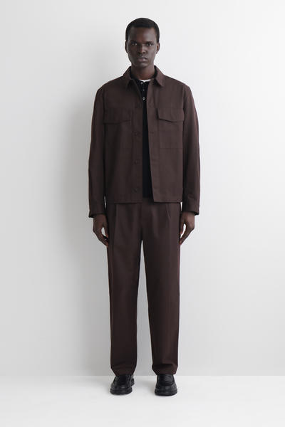 COS リラックスコットンオーバーシャツ