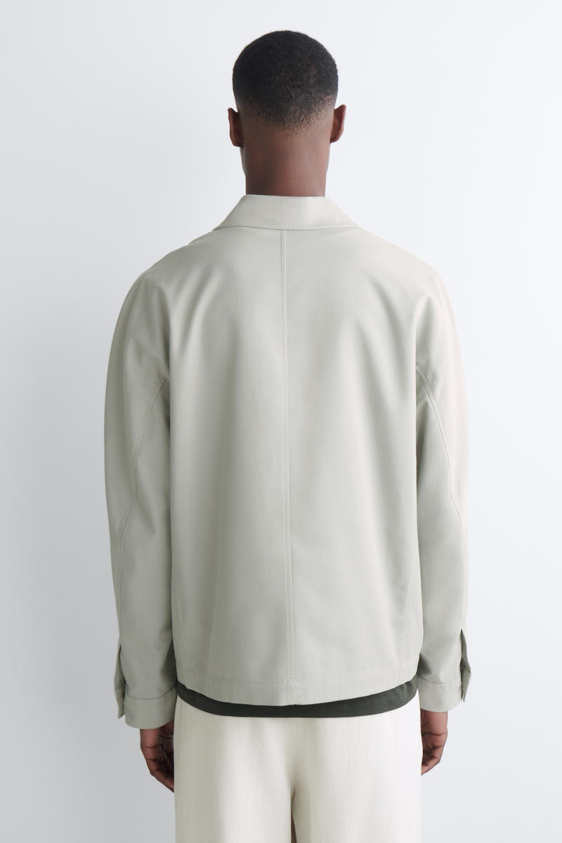 COS リラックスコットンオーバーシャツ