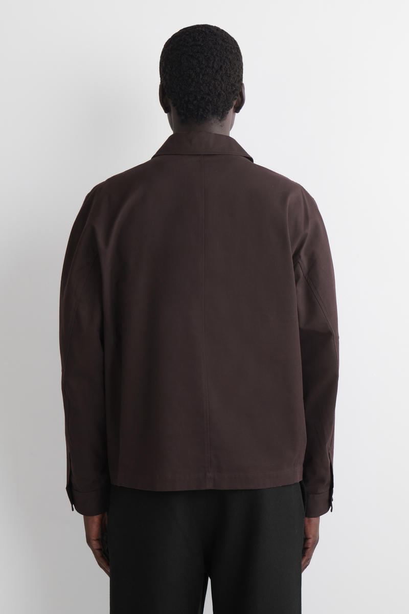 COS リラックスコットンオーバーシャツ