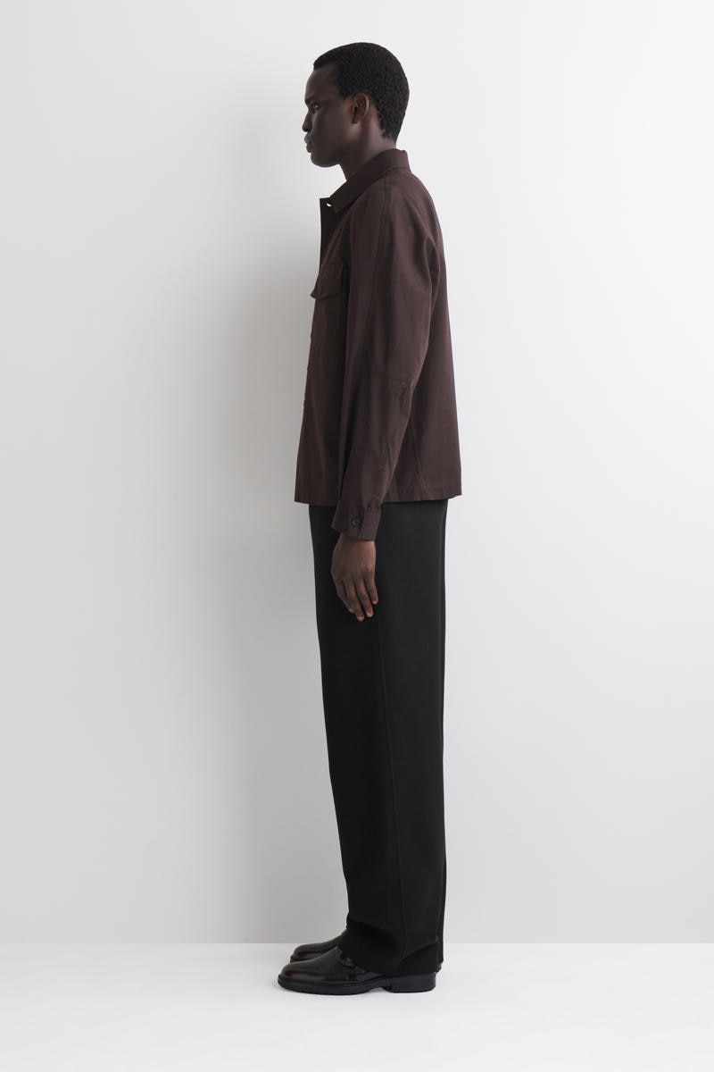 COS リラックスコットンオーバーシャツ