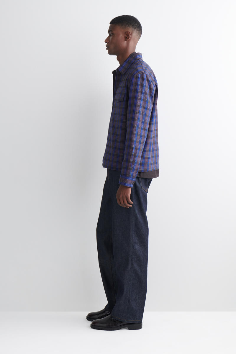 COS ジップオーバーシャツ - コットン素材