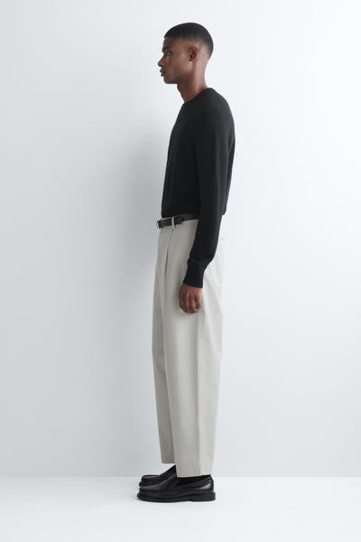 COS クロップドコットンパンツ - ストレートレッグ