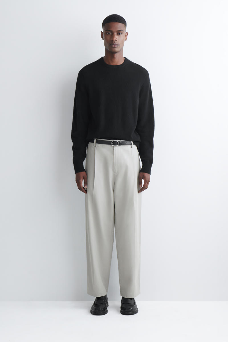 COS クロップドコットンパンツ - ストレートレッグ