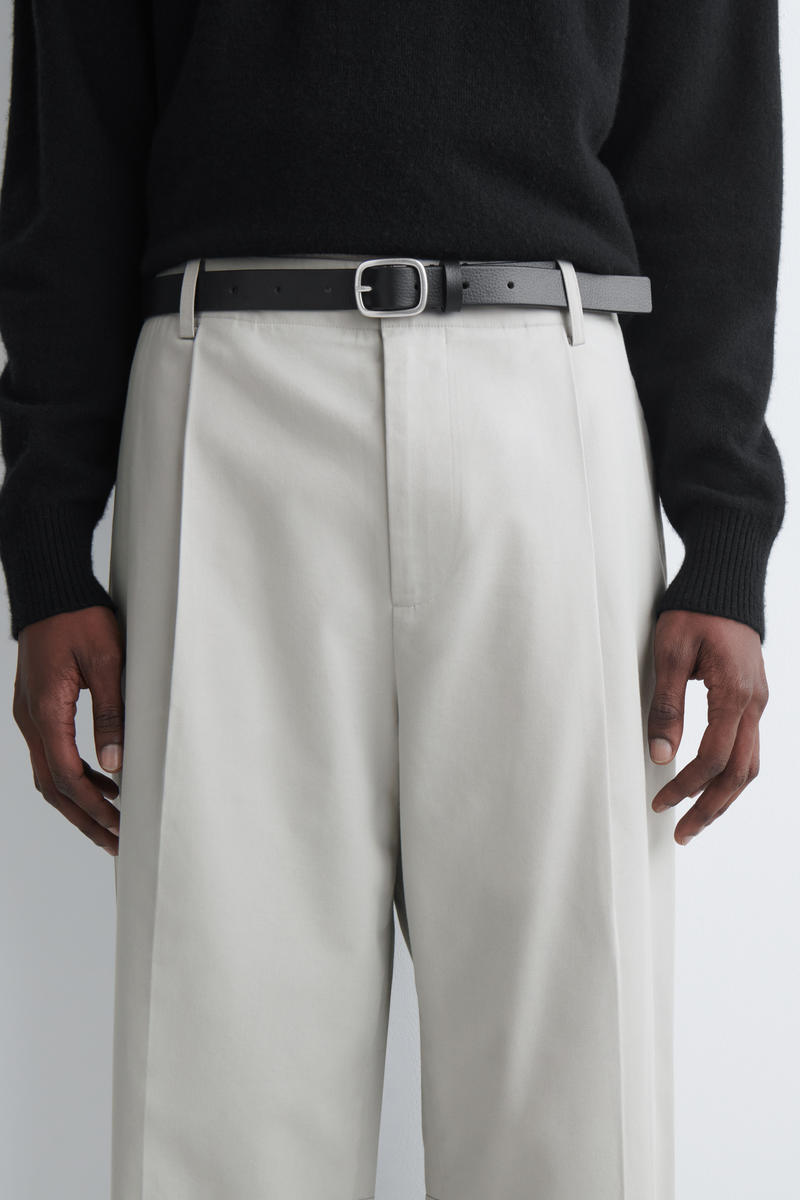 COS クロップドコットンパンツ - ストレートレッグ